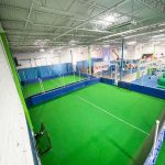 Indoor turf field at Strong Fitness & Performance in Farmers Branch