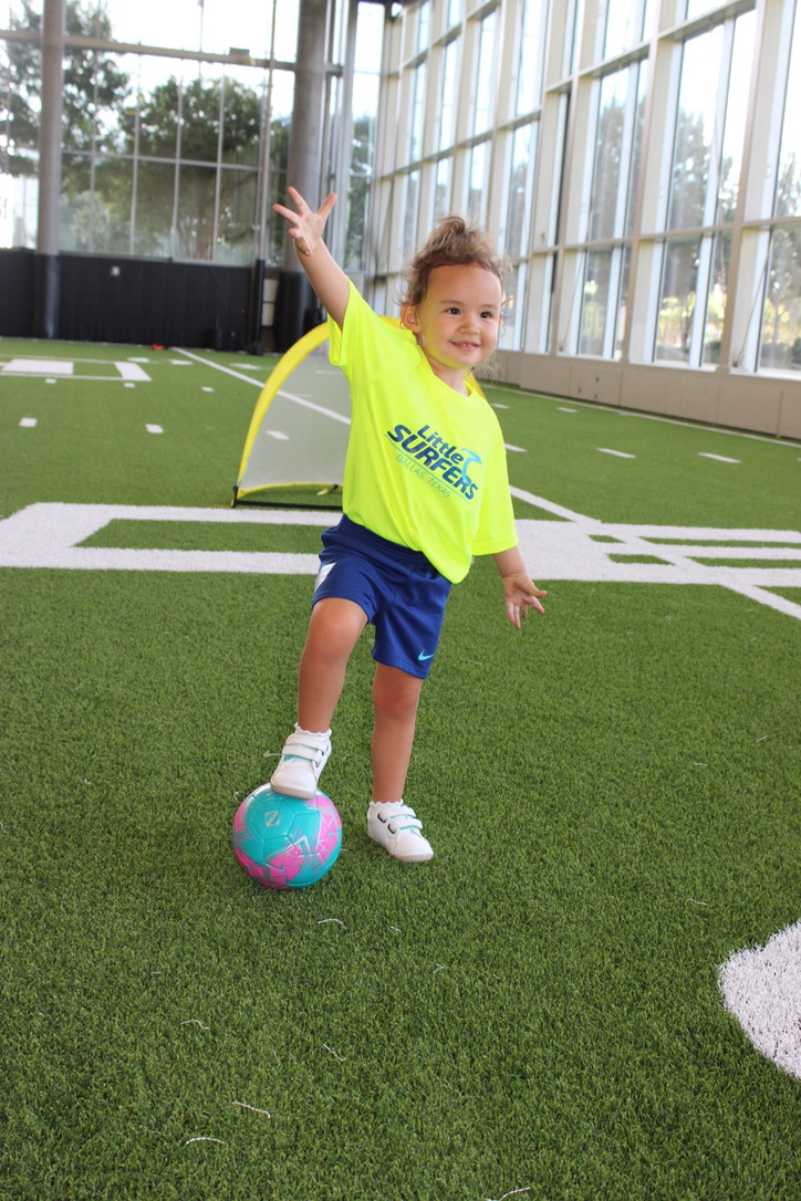 Little Surfers soccer player