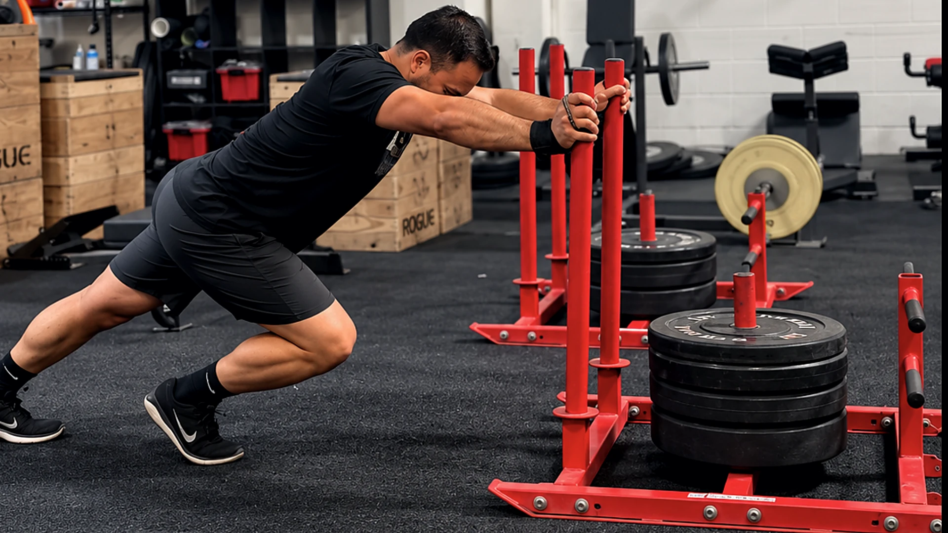 Adults training together at Strong Fitness